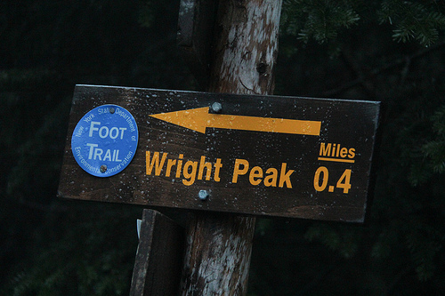 Peak # 1- Wright Peak 5/25/12